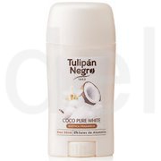 Дезодорант стик для тела Coco Pure White ваниль и кокос 50мл TULIPAN NEGRO