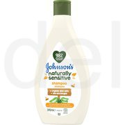 Детский шампунь Naturally Sensitive с органическим алоэ вера Johnson's Baby 395мл