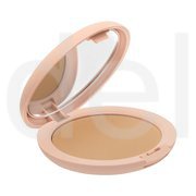 Компактна пудра Deliplus 210 з мигдалевим шовковим ефектом