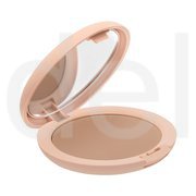 Компактна пудра Deliplus 300 кольору капучіно з шовковистим ефектом