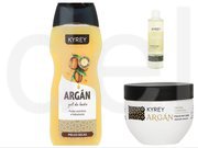 Набір "Подих Арганових Садів" для тіла з аргановим маслом (крем, олійка для тіла, гель для душа) Kyrey