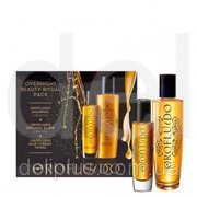 Набор Шампунь 200мл и Эликсир красоты для волос 50мл Orofluido Liquid Gold Beauty Elixir