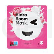 Тканевая увлажняющая маска для лица Hydra Boom с камелиями Чеджу и гиалуроновой кислотой, 1шт, Deliplus
