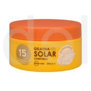 Желе для тела прозрачный защита от солнца SPF 15+ 200мл Deliplus